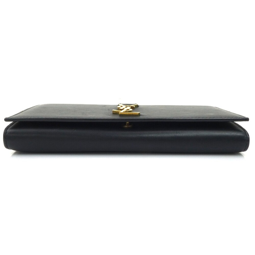 Auth Saint Laurent Long Wallet Black #302896S34B - Picture 3 of 16